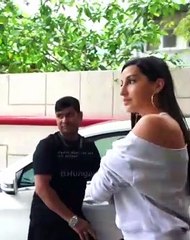 HOT  #NoraFatehi Looks Gorgeous  Snapped After Dance Rehearsals 