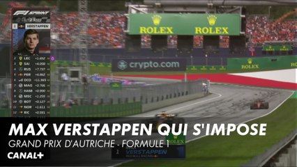 Max Verstappen qui s'impose - Grand Prix d'Autriche - F1