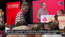 Un edil comunista despelleja a Enrique Santiago en el Congreso del PCE por su apoyo a Yolanda Díaz