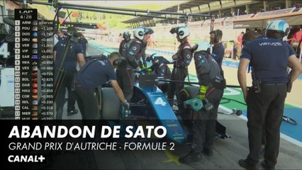 Abandon de Marino Sato  - Grand Prix d'Autriche - F2