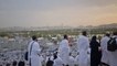 Standing upon Jabal Al Rahmah as the sun sets, concluding the Day Of Arafah.