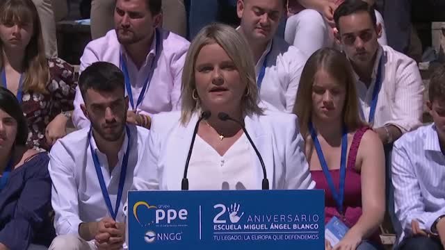 El PP arremete contra la ley de memoria democrática de Sánchez en su homenaje a Miguel Ángel Blanco