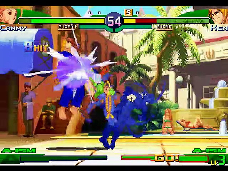 Street Fighter Alpha 3 online multiplayer - dreamcast