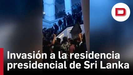 «La invasión a la residencia presidencial de Sri Lanka desde dentro»