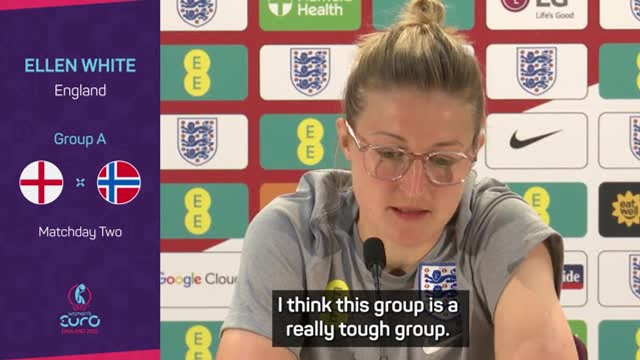 White 'excited' for England's showdown with Norway