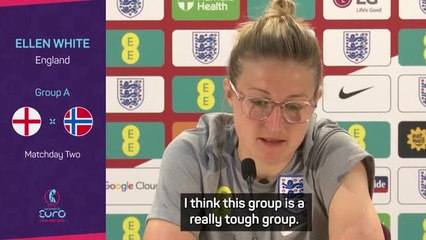White 'excited' for England's showdown with Norway