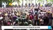 La ira se extiende por las calles de Sri Lanka debido a las protestas por la crisis económica