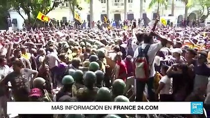 La ira se extiende por las calles de Sri Lanka debido a las protestas por la crisis económica