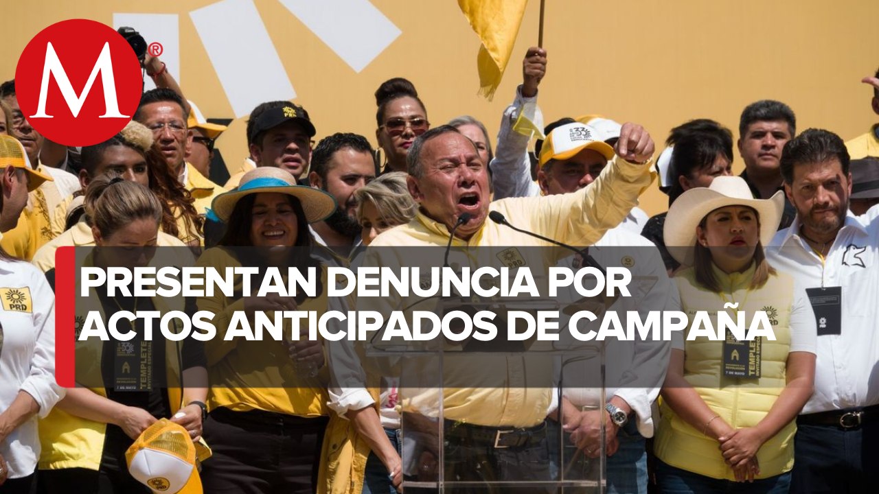 PRD denuncia ante IEE a secretarios estatales por actos anticipados de campaña en Puebla