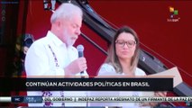 teleSUR Noticias 15:30 09-07: En Brasil, continúan actividades políticas