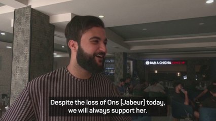 We will always support her' - Tunisian Ons Jabeur fans