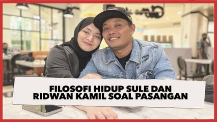 Filosofi Hidup Sule dan Ridwan Kamil Soal Pasangan Tuai Sorotan, Warganet: Kang Emil Idaman