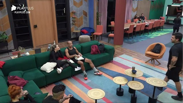 Matheus faz pedido inusitado para Karol e Mussunzinho na última prova do Power Couple