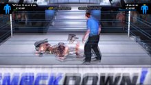 WWE SmackDown! Here Comes the Pain Victoria vs Jazz