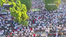 Keceriaan Suasana Iduladha di Masjid Al-Aqsa, Perayaan Umat Muslim Palestina