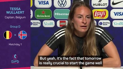 'Crucial' to start Euros with three points - Wullaert