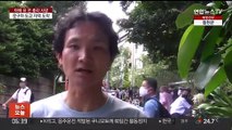 아베 운구차 도쿄 자택 도착…사인은 과다출혈