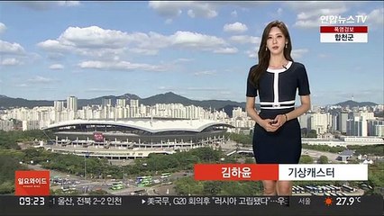 [날씨] 휴일 무더위 속 내륙 소나기…밤부터 장맛비