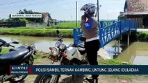 Polisi Sambil Ternak Kambing, Raup Untung Jelang Iduladha