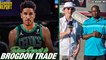Jayson Tatum REACTS to Malcolm Brogdon Trade