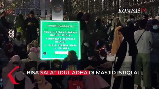 Pengamanan Salat Idul Adha di Masjid Istiqlal, Polisi Bersenjata Lengkap Siaga