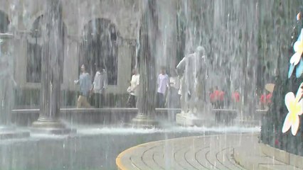 찜통더위 피해 물 찾아...물총 놀이 아이들 '함박웃음' / YTN