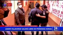 Zamir Villaverde: revocan prisión preventiva y empresario saldrá en libertad las próximas horas