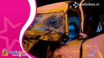 Charly Van Houten Kecelakaan di Tol Cipularang, Mobil Ringsek Kaca Depan Pecah