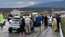 Tosya'da zincirleme kaza, 6 araç birbirine girdi