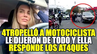 JULIANA OXENFORD SE PRONUNCIA TRAS ATROPELL4R A MOTOCICLISTA ¡RESPONDIÓ A SUS CRÍTICOS!