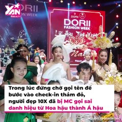 Phản ứng của dàn hậu Việt khi bị gọi nhầm tên, danh hiệu | Điện Ảnh Net