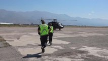 Son dakika haberleri! Jandarma ekipleri helikopterle bayram trafiğini denetledi