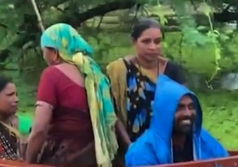 નવસારીમાં નદીના ધસમસતા પાણીના પ્રવાહમાં ફસાઈ 7 મહિલા, ભારે જહેમત બાદ કરાયો બચાવ