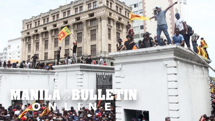 Sri Lanka's president to resign after being chased from home