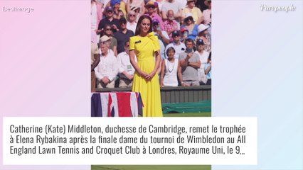 Kate Middleton à Wimbledon : lumineuse en robe jaune recyclée auprès de Tom Cruise et les VIP
