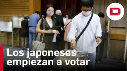 Los japoneses empiezan a votar en los comicios marcados por el asesinato de Shinzo Abe