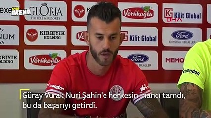 Güray Vural: "Nuri Şahin’e herkesin inancı tamdı, bu da başarıyı getirdi"