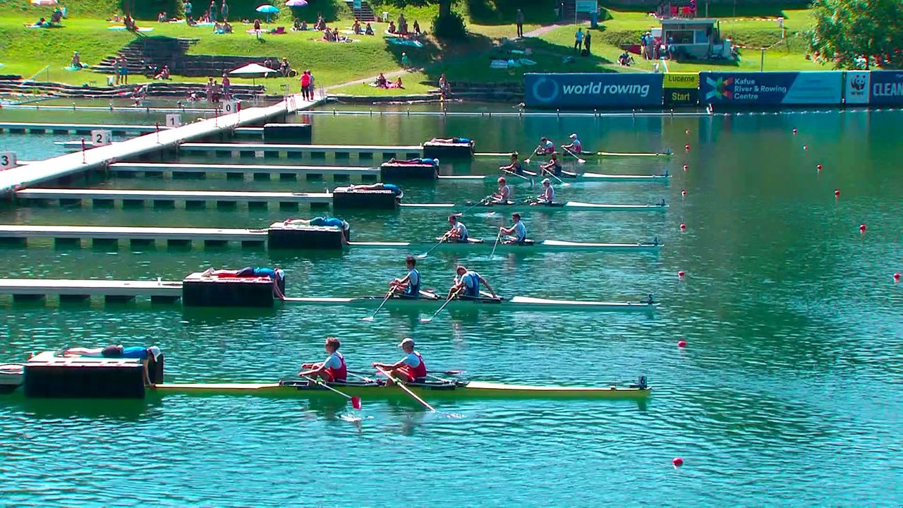 2022 World Rowing Cup III - Lucerne, Switzerland - Lightweight Men's Double Sculls (LM2x) A-final