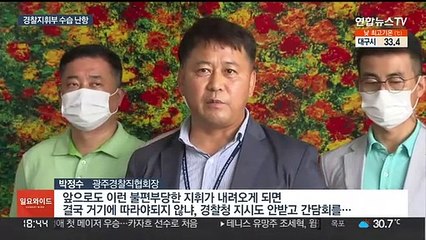 下载视频: 행안부 '경찰 통제안' 금주 발표…경찰지휘부, 수습 난항