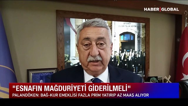TESK Başkanı Palandöken: Bağ-Kur emekli aylıklarının mevcut koşullarda çok düşük