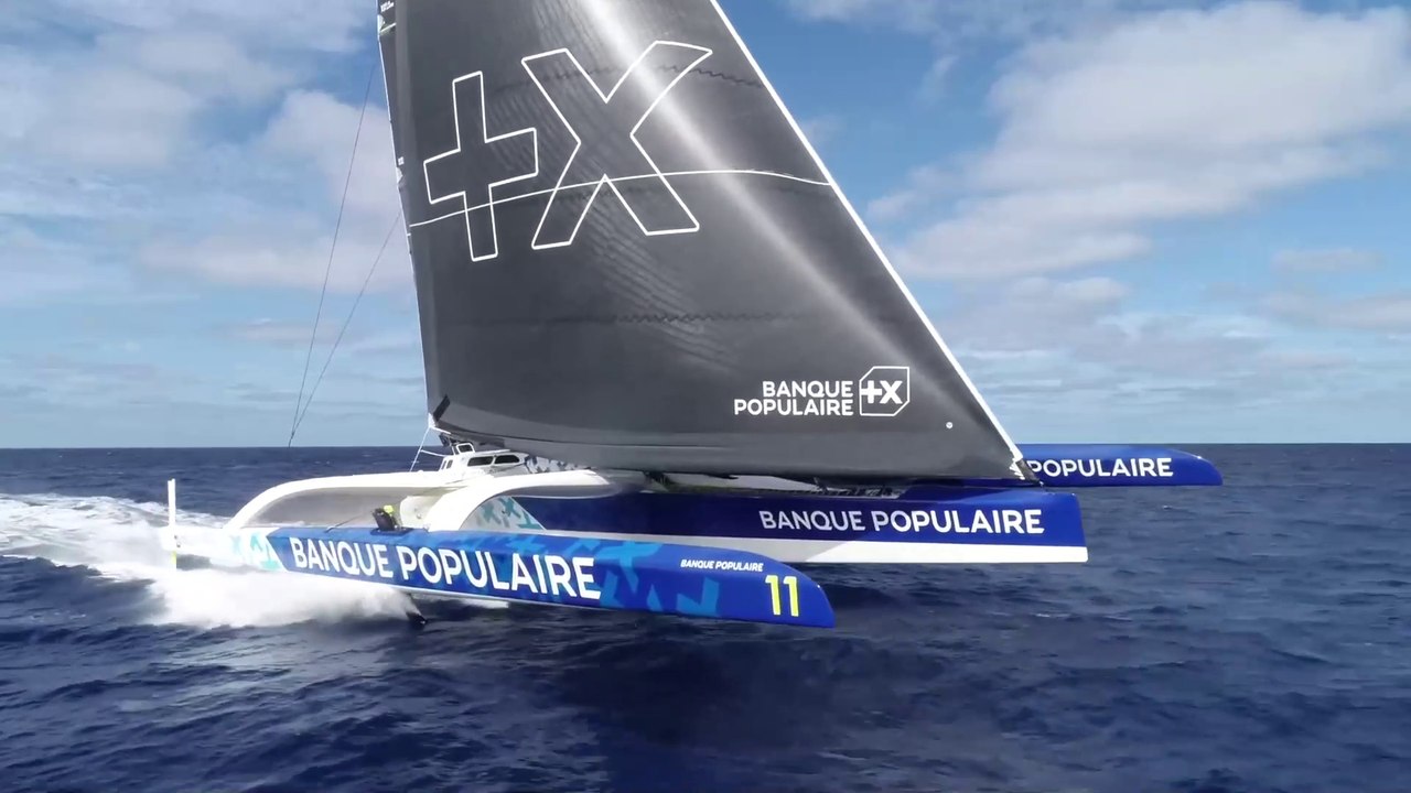 OPTIMISER LES VOILES DU MAXI BANQUE POPULAIRE XI - VOILE BANQUE POPULAIRE - VOILE BANQUE POPULAIRE