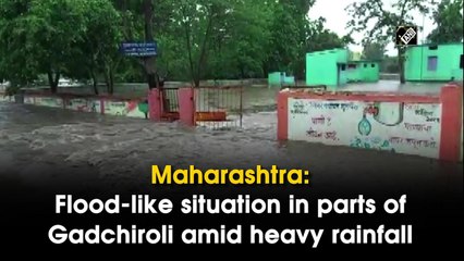 Maharashtra: Flood-like situation in parts of Gadchiroli