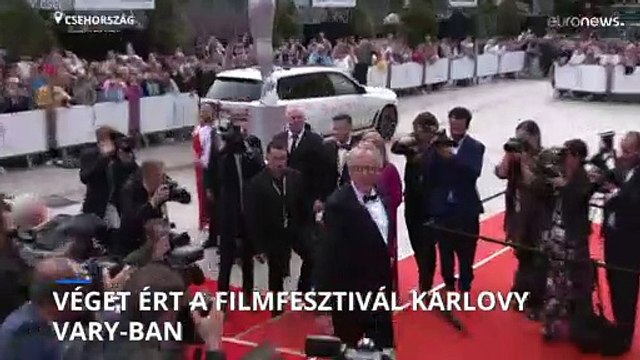 Véget ért a filmfesztivál Karlovy Vary-ban
