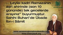 Hz. Mahmud Sami (k.s.)'un Kendi Sesinden_ _Kadir Gecesi Ne Zamandır__