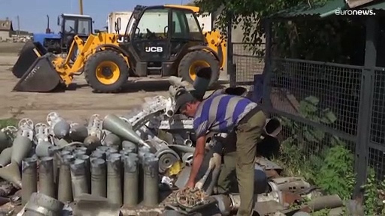 Ukrainische Landwirte bleiben auf ihrer Ernte sitzen