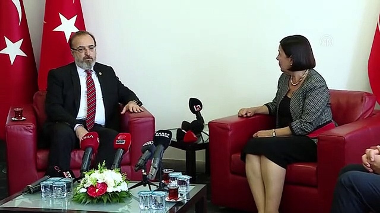 CHP Genel Merkezi'nde siyasi partiler arası bayramlaşma ziyaretleri (2)