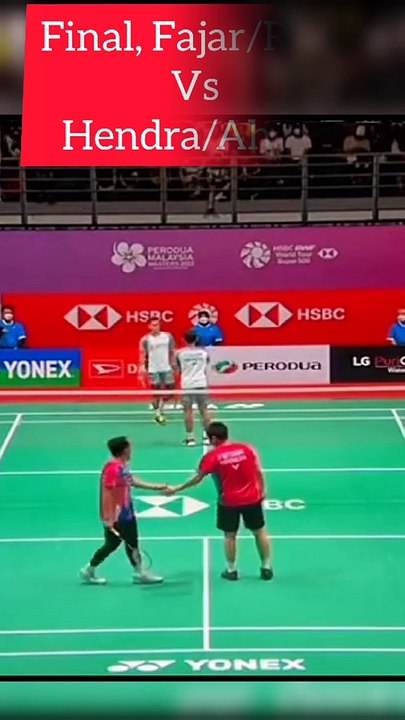 Final Malaysia Masters 2022:Fajar/Rian Menang Telak Atas Hendra/Ahsan