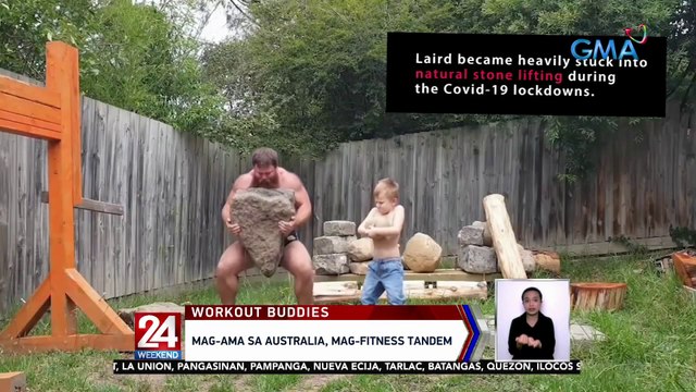 Mag-ama sa Australia, mag-fitness tandem | 24 Oras Weekend