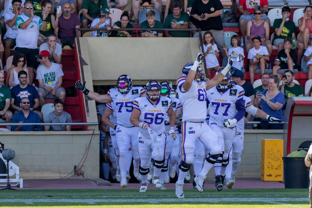 Starke Aufholjagd: Vienna Vikings gewinnen Topspiel gegen die Barcelona Dragons