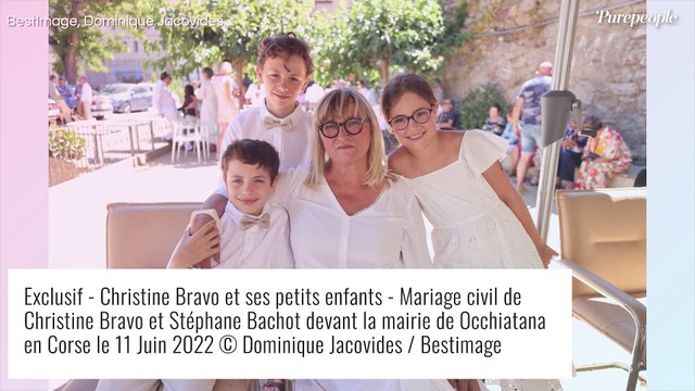 Mariage de Christine Bravo et Stéphane Bachot : toutes les photos de la cérémonie en Corse ! (EXCLU)